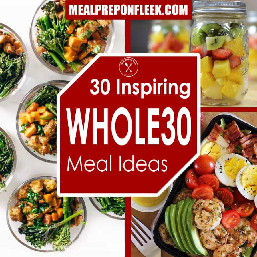 30 Quick Healthy Meal Prep Ideas for Weight Loss