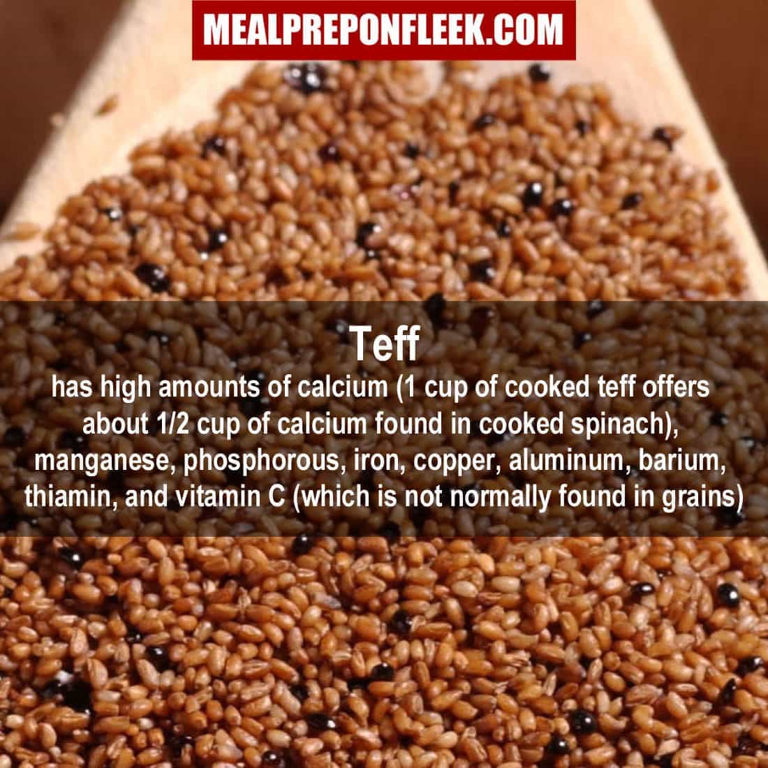 Teff Nutrition Fact