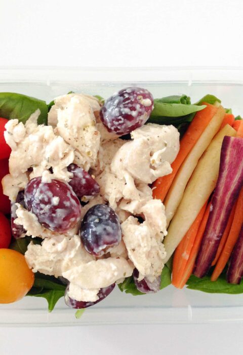 Chicken Salad Meal Prep low carb