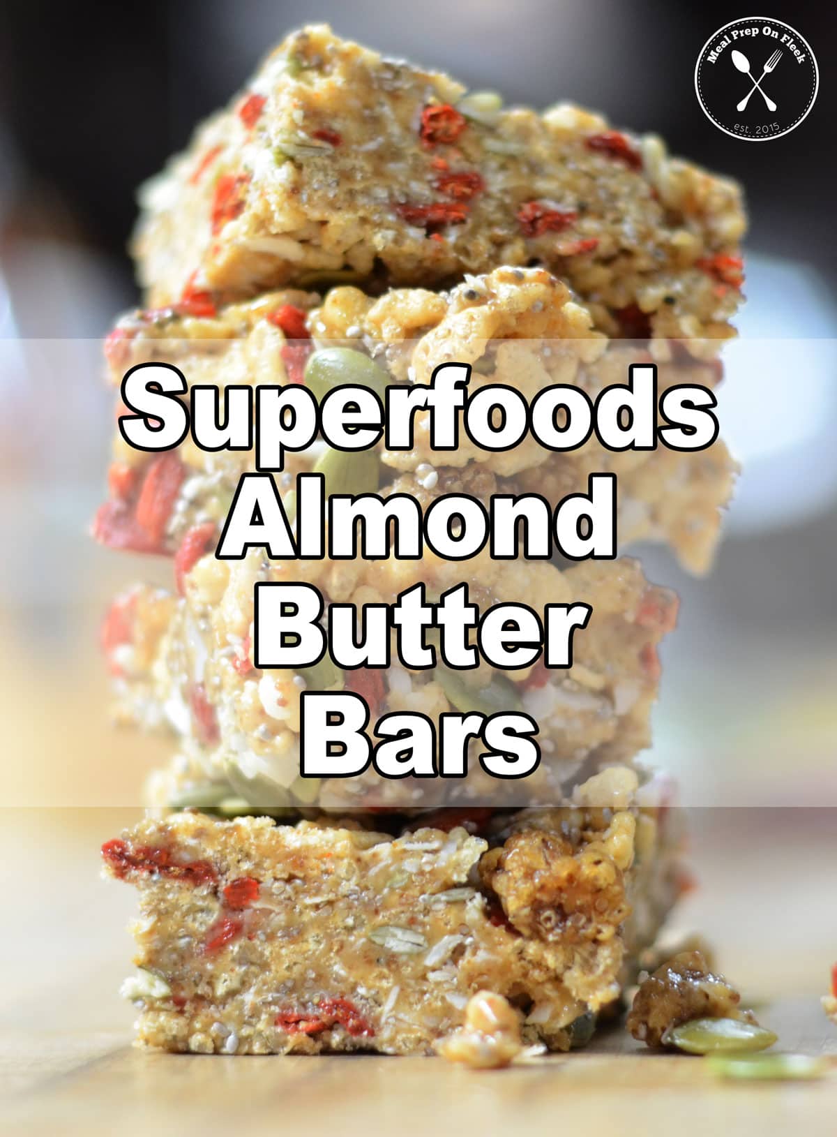 Superfoods Almond Butter Bars