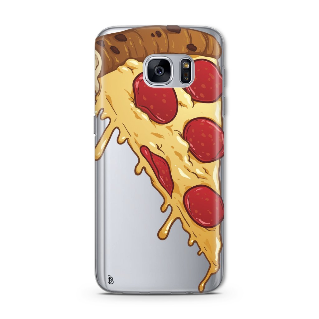 pizza-slice-samsung-case-silver