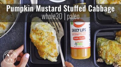 Pumpkin Mustard Stuffed Cabbage Meal Prep Recipe