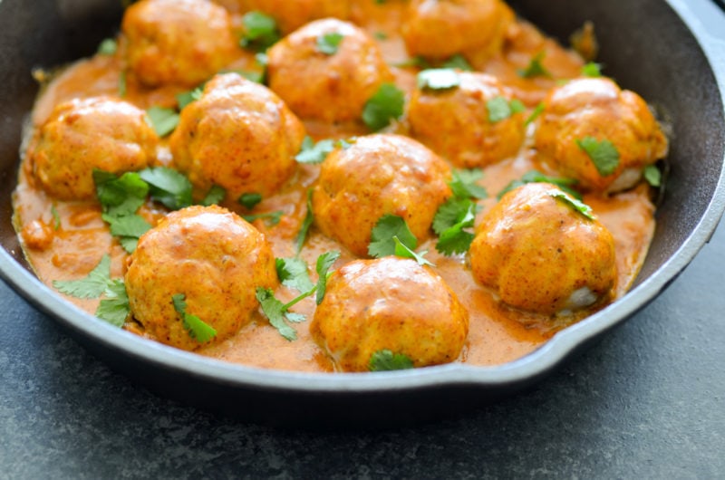 Boulettes de dinde au beurre d'amande thaïlandais éditées -6