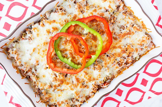 One Pan Stuffed Pepper Recipe