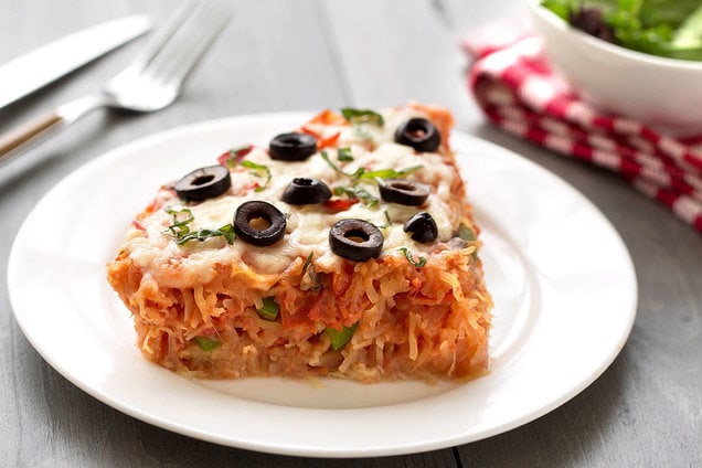 Spaghetti Squash Pizza Pie