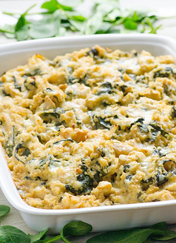 Spinach Artichoke Dinner Recipe