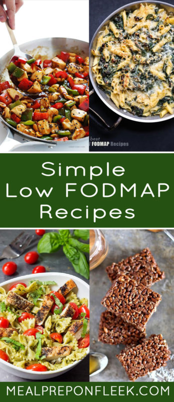 easy fodmap recipes 