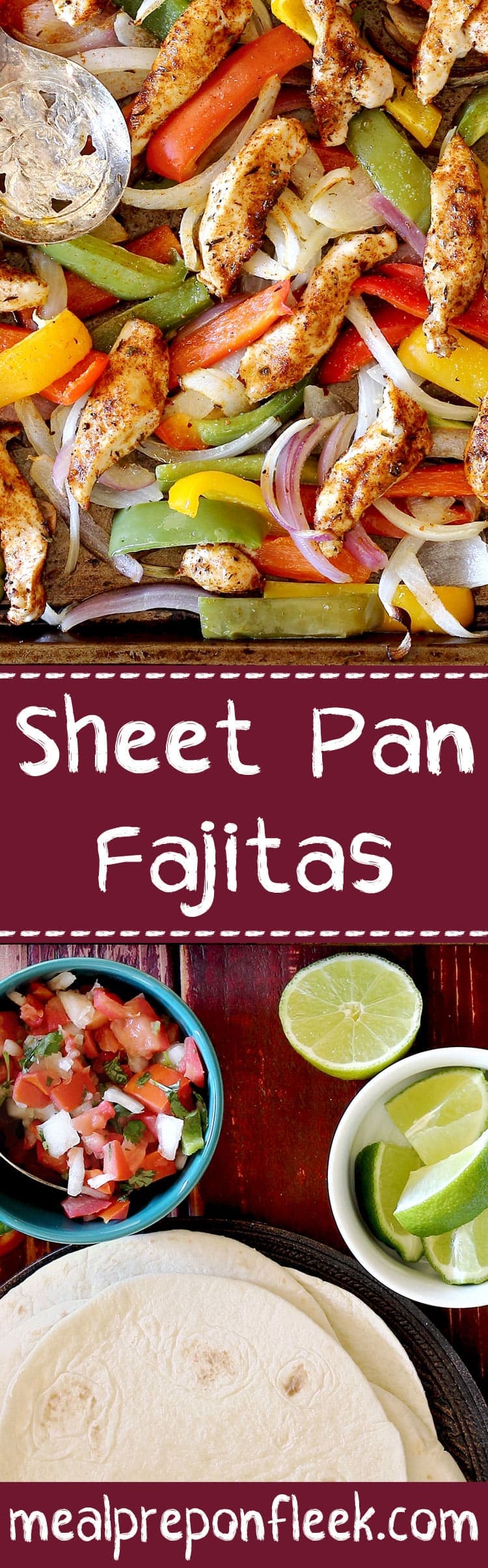 One Pan Steak Fajitas Meal Prep