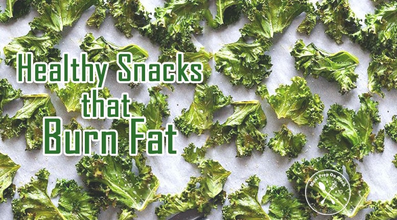 fat burning snacks - kale chips