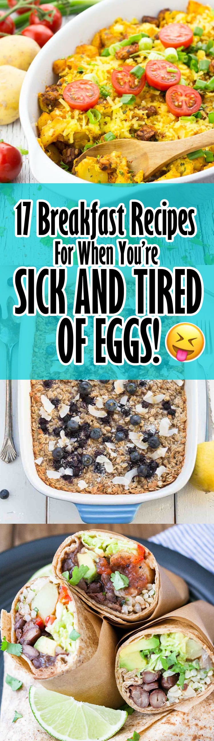 Breakfast Recipes For When You're Sick and Tired of Eggs