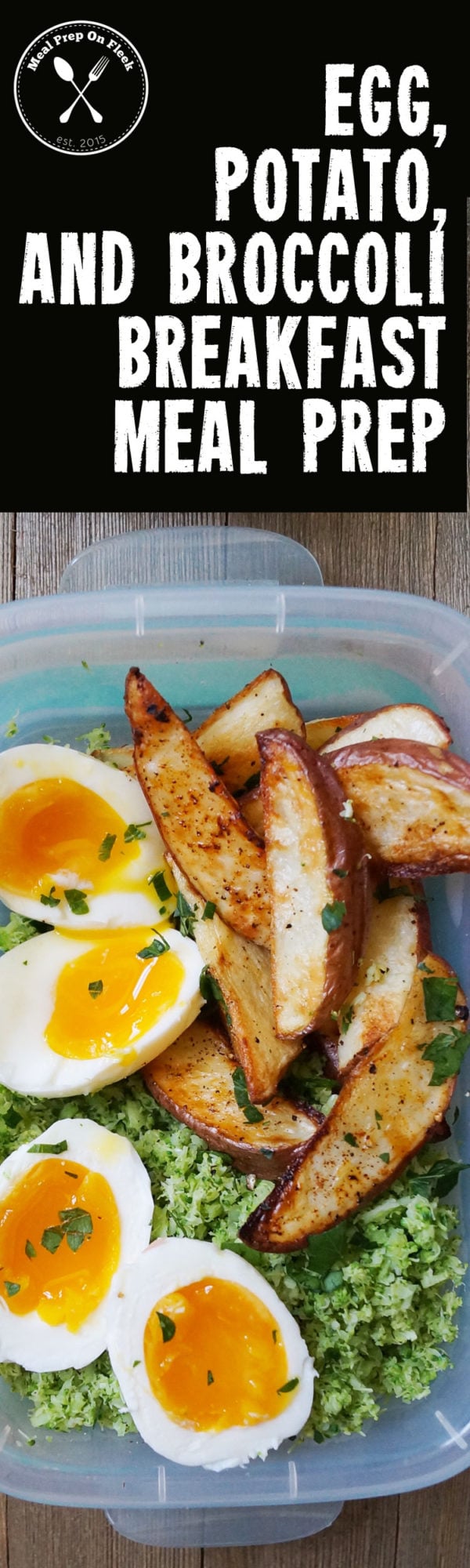 Egg Potato And Broccoli Breakfast Meal Prep