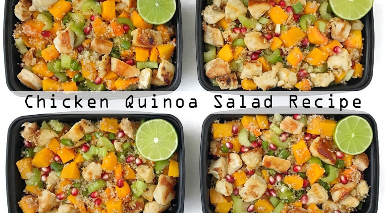 Chicken Quinoa Salad Meal Prep Recipe