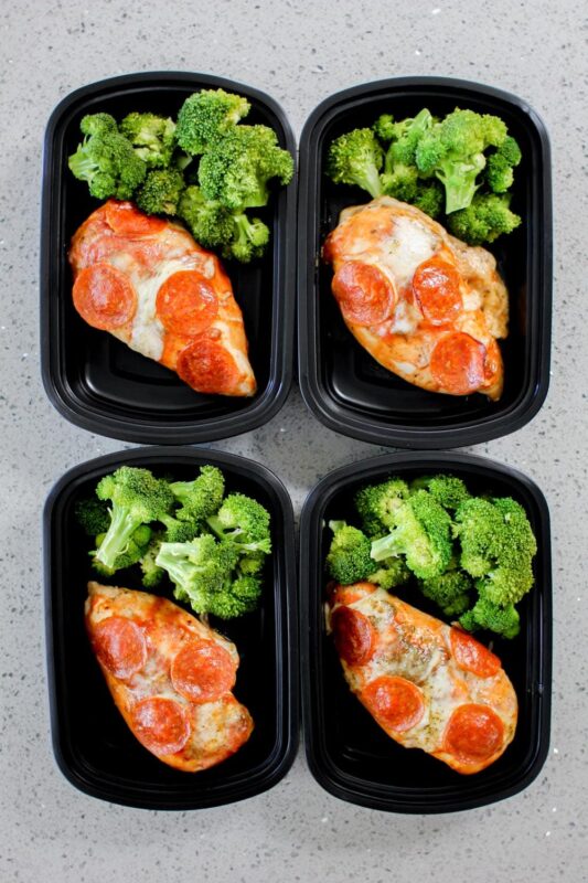Pizza Chicken Meal Prep