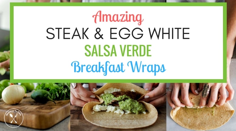 Steak & Egg White Salsa Verde Breakfast Meal Prep Recipe