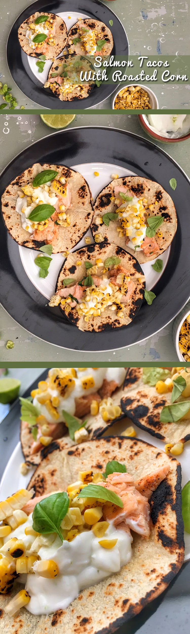 salmon taco recipe pin selfstarter