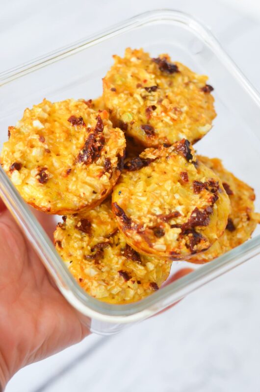 Low Carb Sun Dried Tomato Egg Cups Recipe