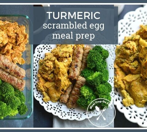 turmeric egg breakfast meal prep recipe