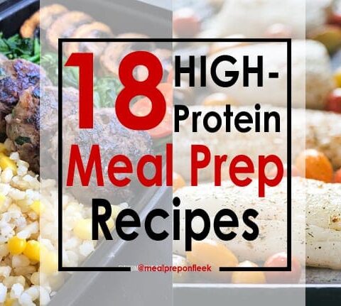 High Protein Meal Prep Recipes