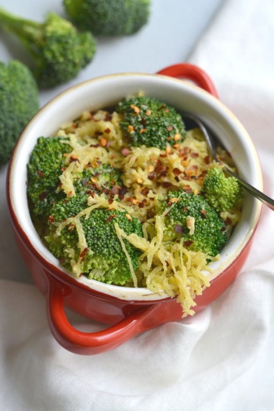 Vegan 'Cheesy' Spaghetti Squash