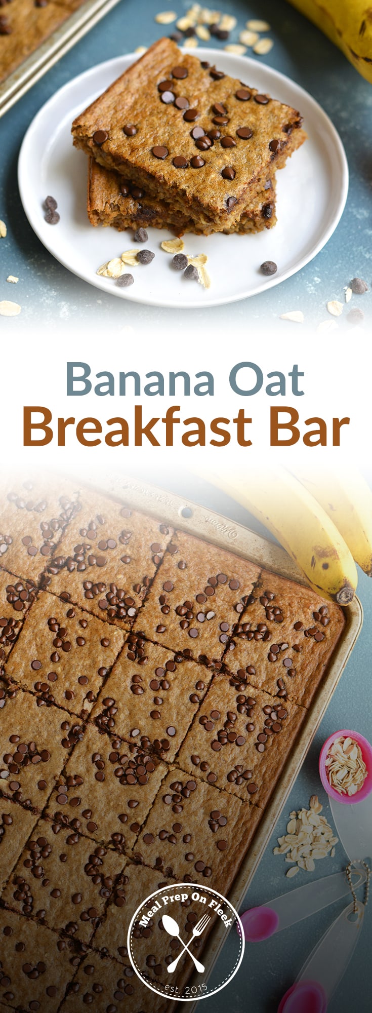 Banana Oat Breakfast Bar