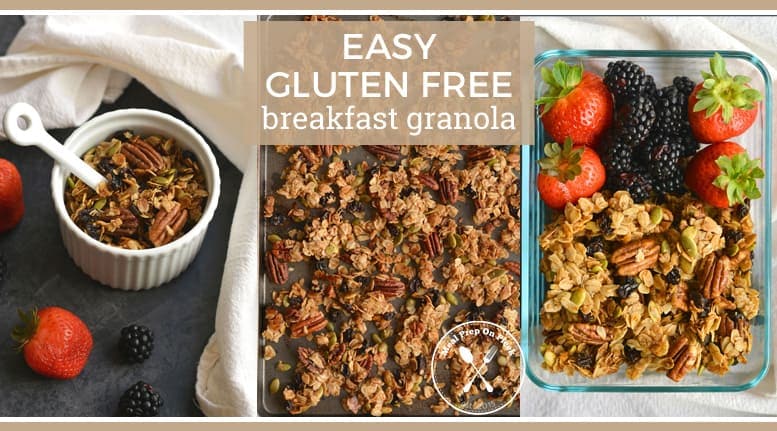 DIY Gluten Free Snack : Easy Gluten Free Fall Breakfast Granola