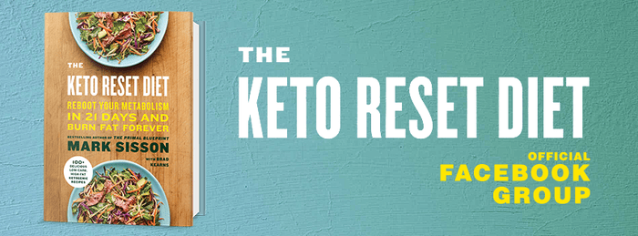 Mark Sisson Keto Reset Book