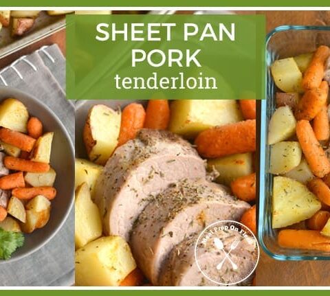 Fall Meal Prep Idea: Sheet Pan Pork Tenderloin Meal Prep