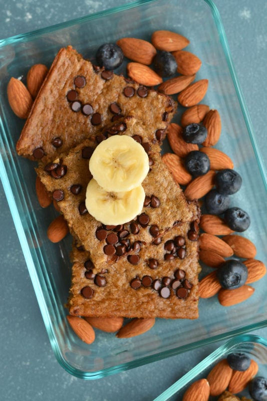 Banana Oat Breakfast Bars 