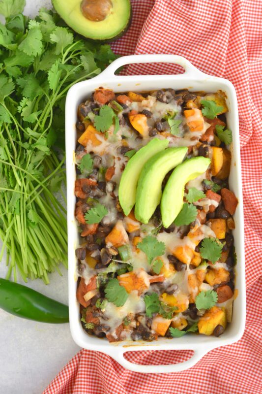 Vegan Butternut Squash Casserole Meal Prep