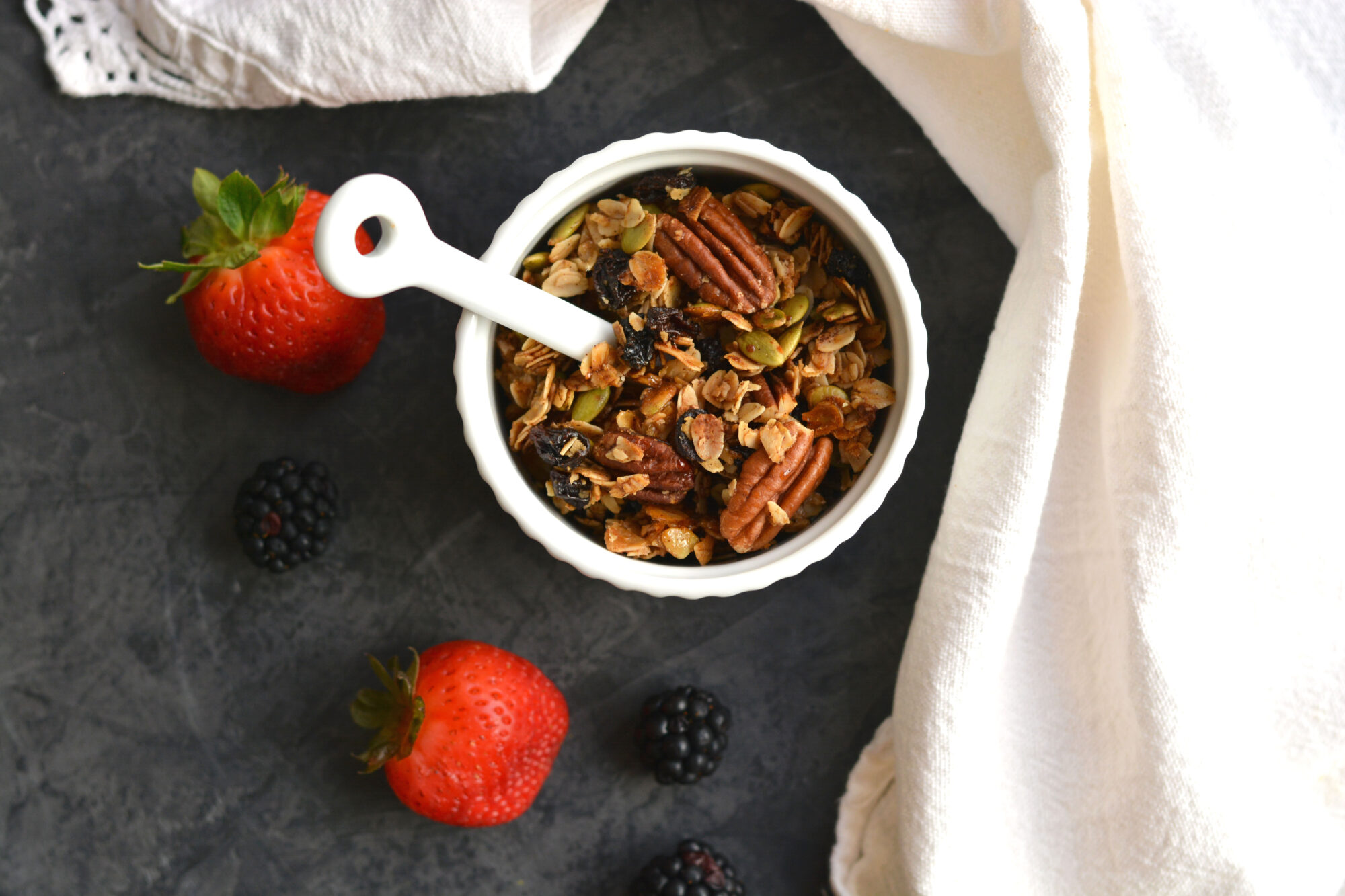 Easy Gluten Free Fall Breakfast Granola