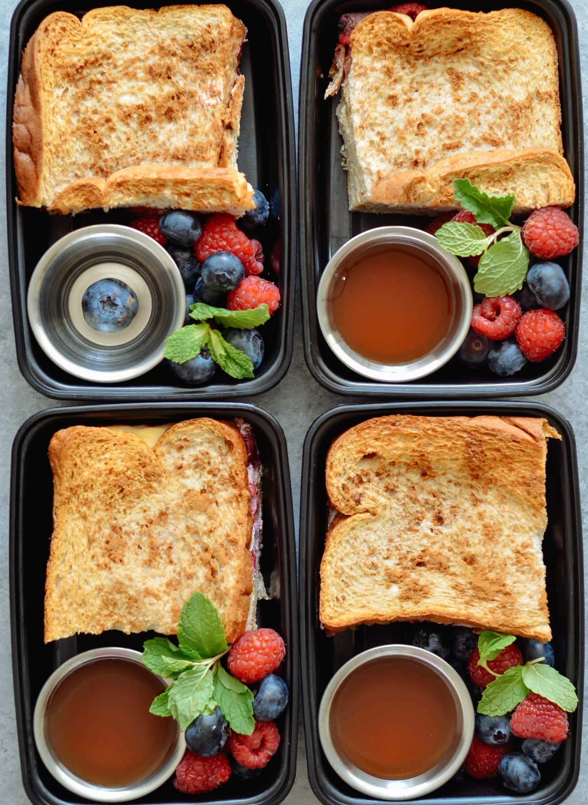 Stuffed French Toast Meal Prep