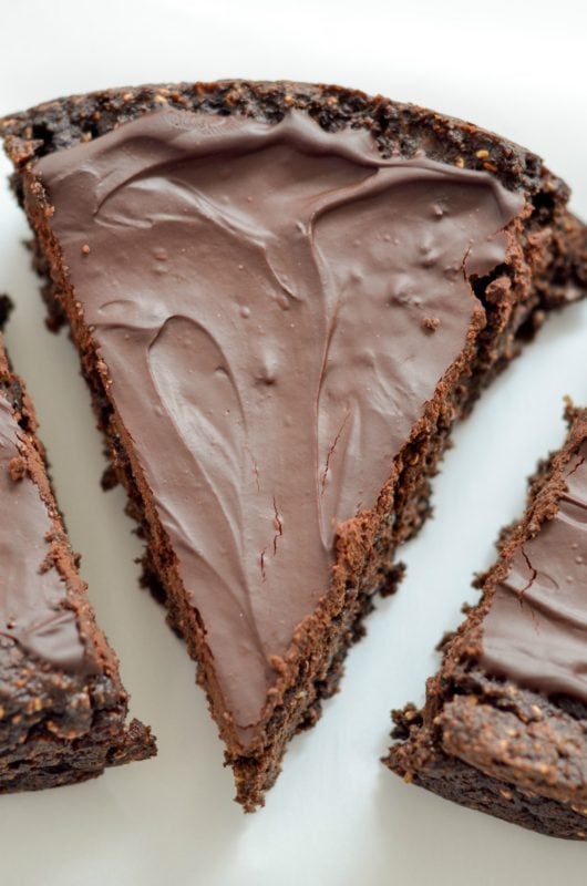 Vegan Triple Chocolate Brownie Cake_-8