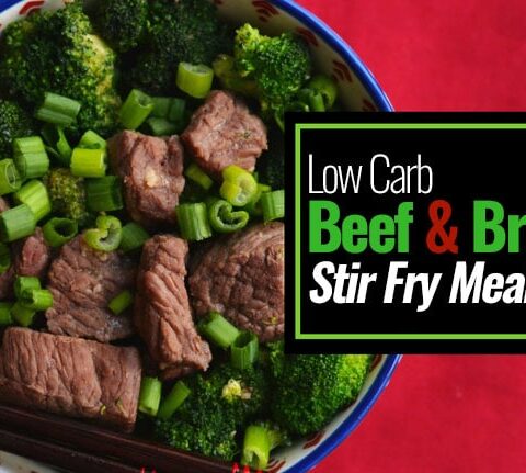 Low Carb Beef & Broccoli Stir Fry Meal Prep Recipe