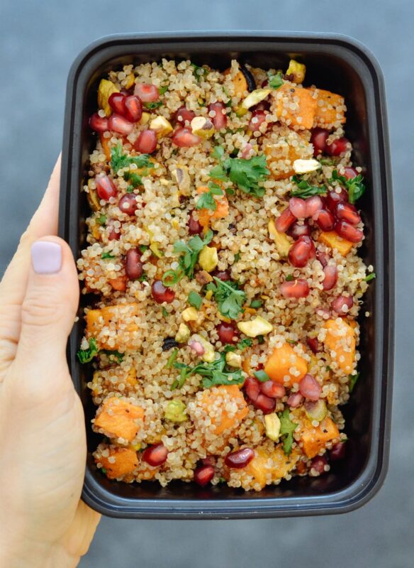 Maple Roasted Kabocha Squash & Quinoa Salad