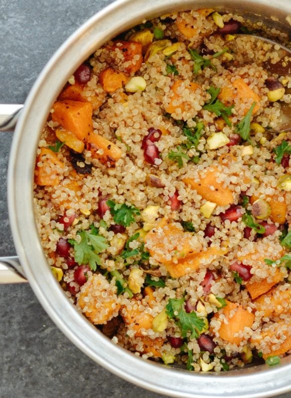 Maple Roasted Kabocha Squash & Quinoa Salad