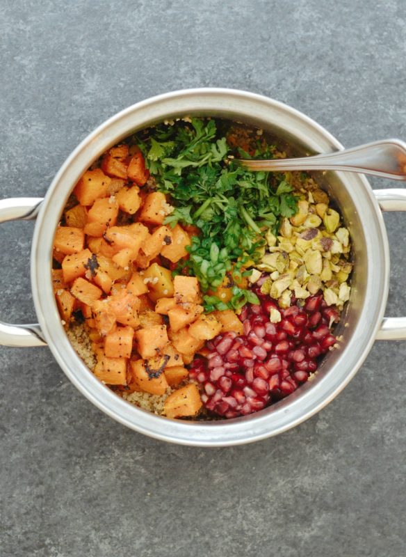 Maple Roasted Kabocha Squash & Quinoa Salad