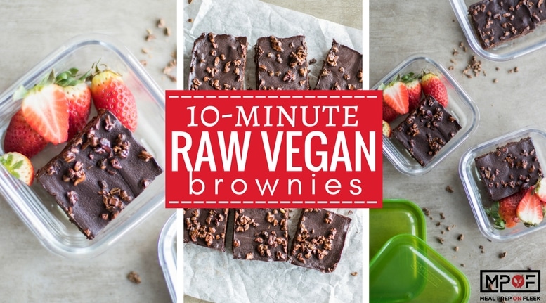 10 Minute Raw Vegan Brownies blog