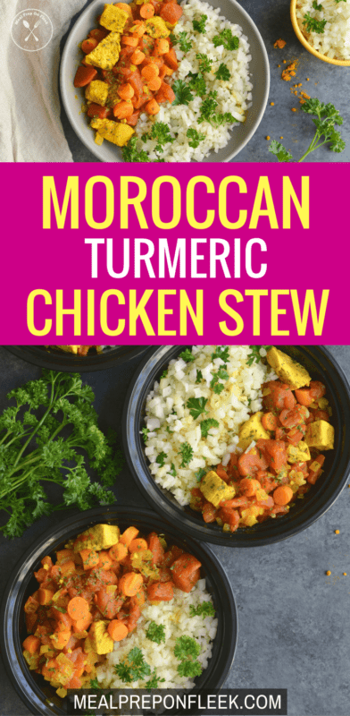 Moroccan Turmeric Chicken Stew