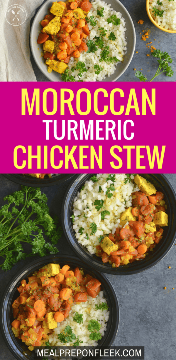 Moroccan Turmeric Chicken Stew Recipe