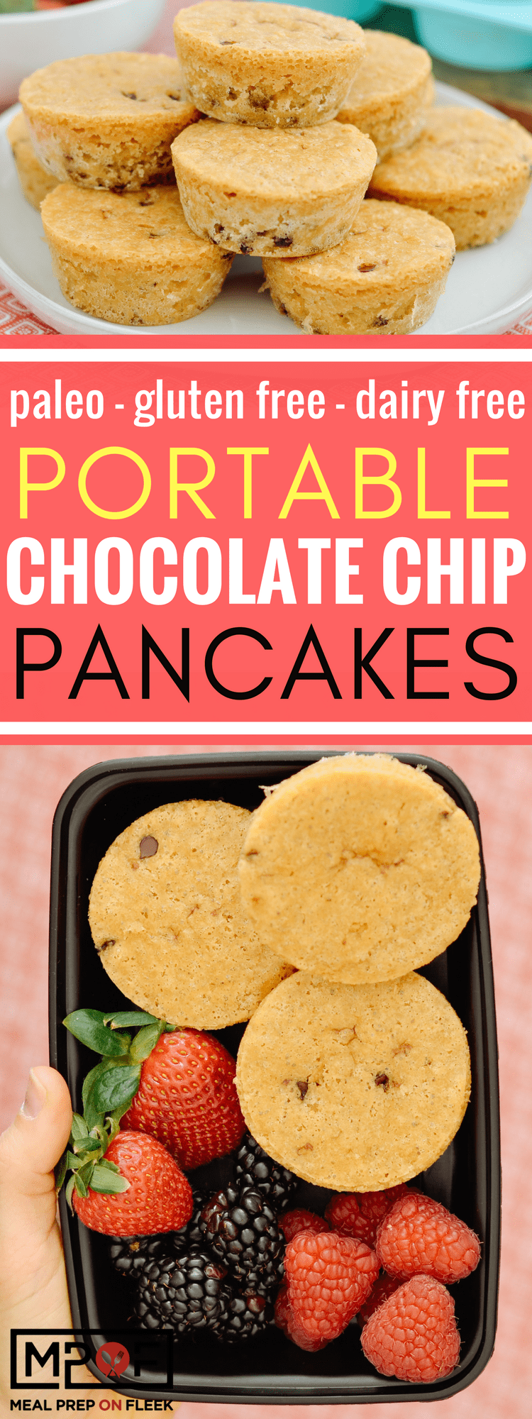 Portable Chocolate Chip Pancakes blog