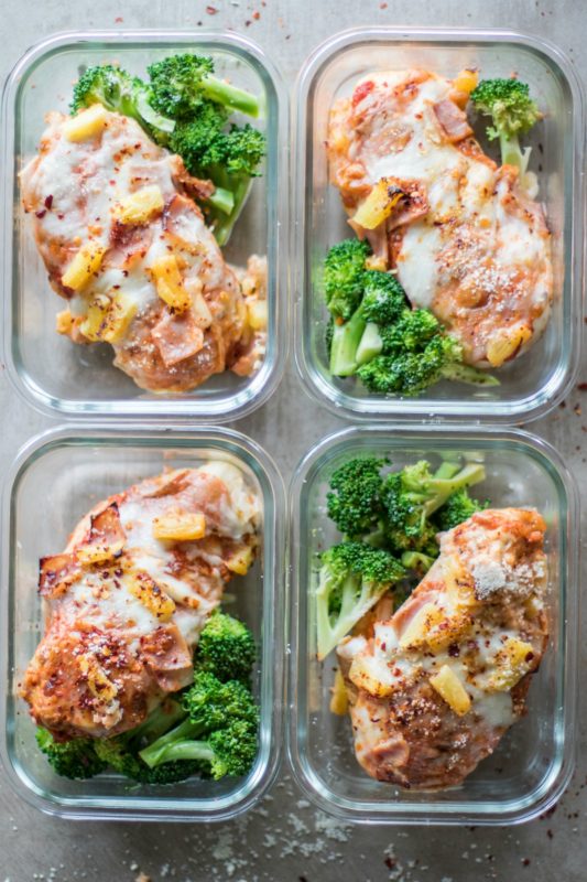 Hawaiian Pizza Chicken Meal Prep Meal Prep On Fleek