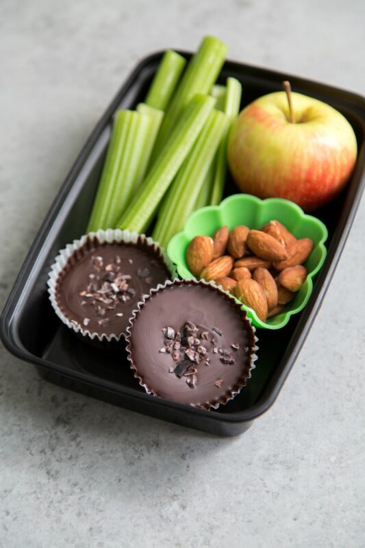 Low Sugar Chocolate Peanut Butter Cups