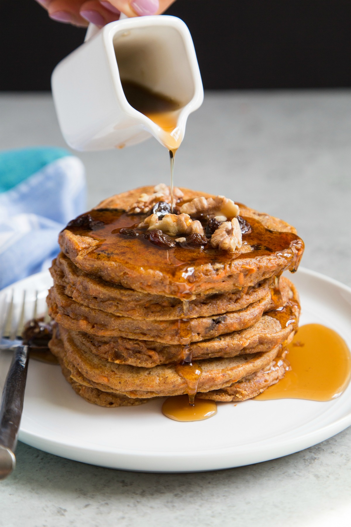 Carrot Cake Pancake Meal Prep