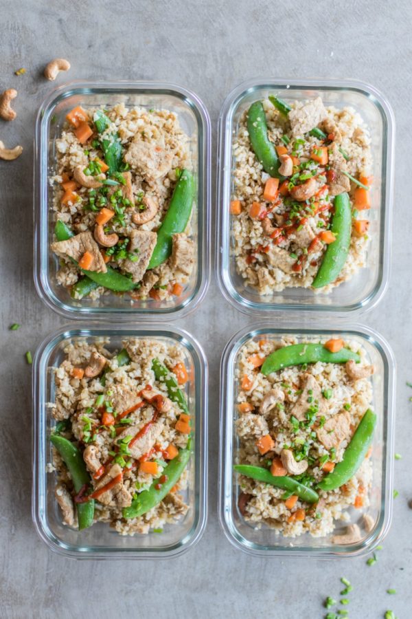 Low Carb Pork Fried Rice