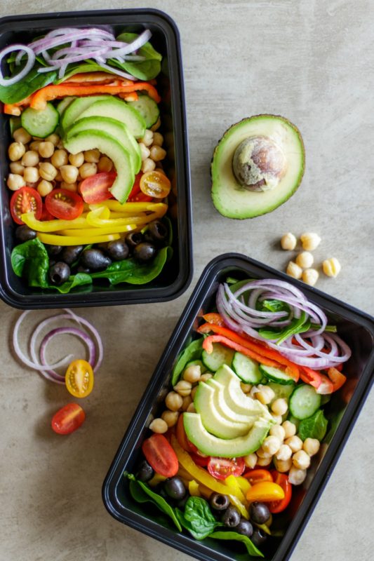 Greek Salad Meal Prep