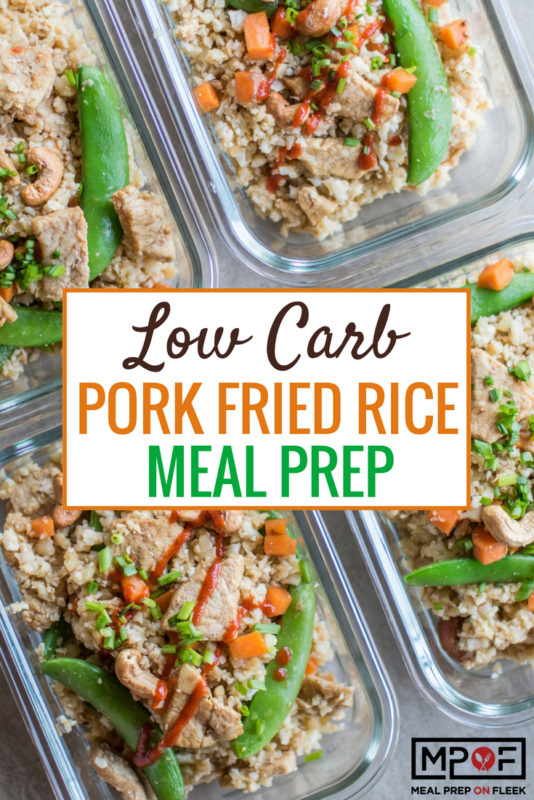 Low Carb Pork Fried Rice