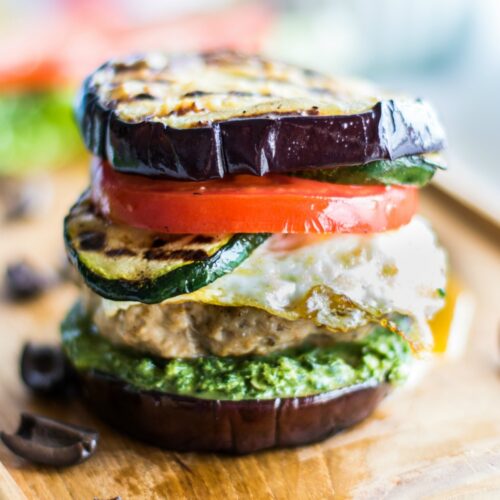 Whole30 Pork Burger Meal Prep