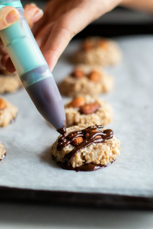 Keto Almond Joy Cookies