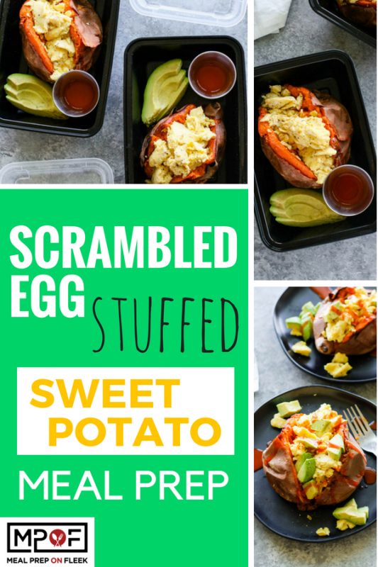 Breakfast Meal Prep  Egg White Scramble + Sweet Potato Hash • A Sweet Pea  Chef