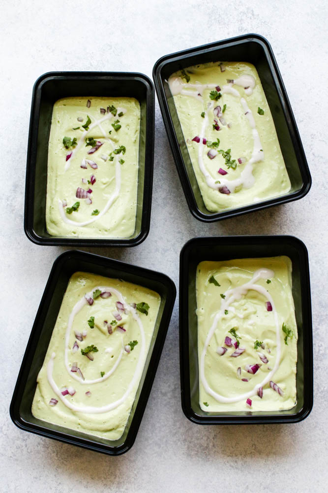 Chilled Avocado Soup Meal Prep